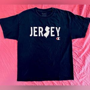 Vintage New Jersey Shirt “Jersey” Champion T-shirt NJ Dirty Jersey Taylor Ham